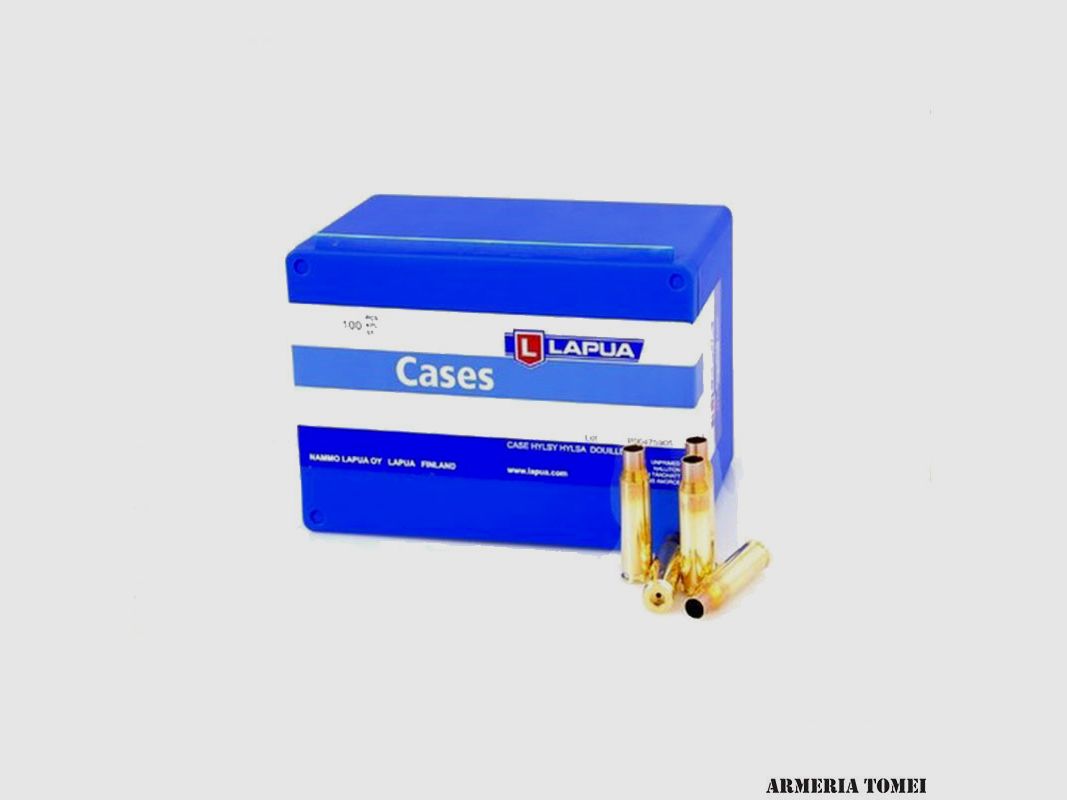 LAPUA – CASES .338 LAPUA MAGNUM (8.6X70mm) Box of 100 pcs.