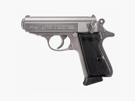 Walther PPK/S, 380 AUTO, 3.3", stainless, 7 Schuss