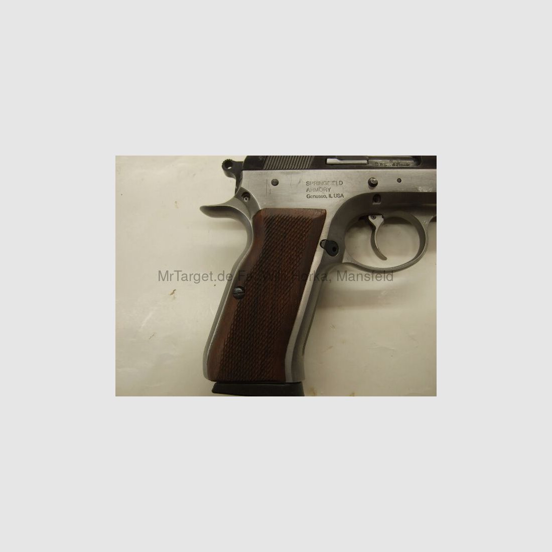 Springfield P9 factory crimp * with match sighting * grade 2.5