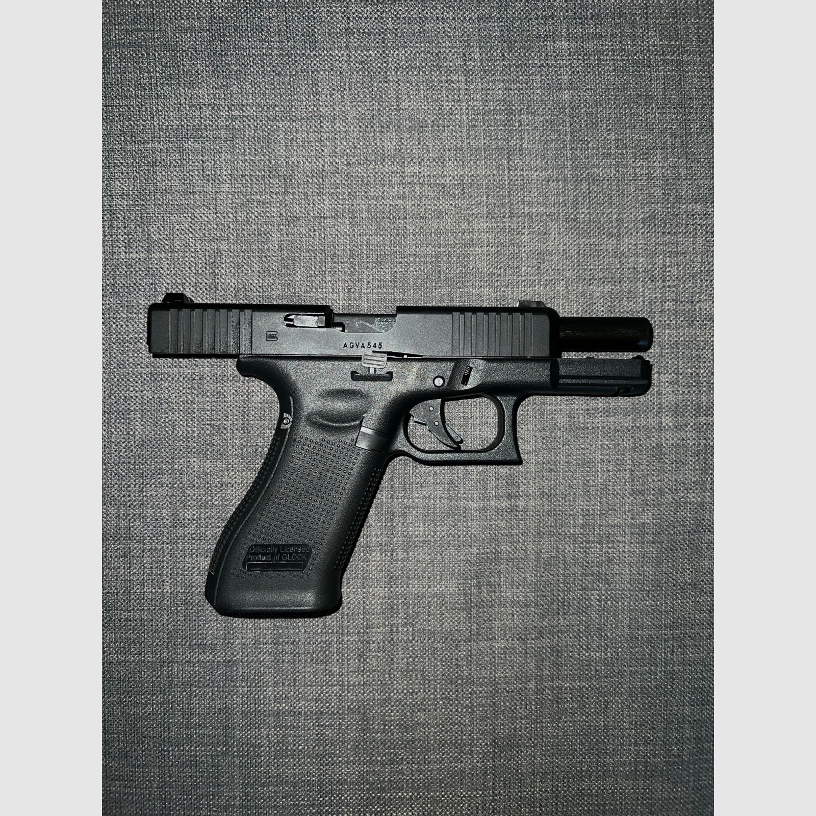 Glock 45 Airsoft mit Metallschlitten GBB 6mm BB schwarz