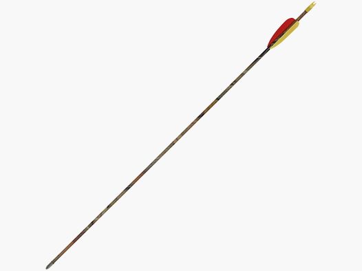 Ersatzpfeil Fiberglas Pfeil camo 28"