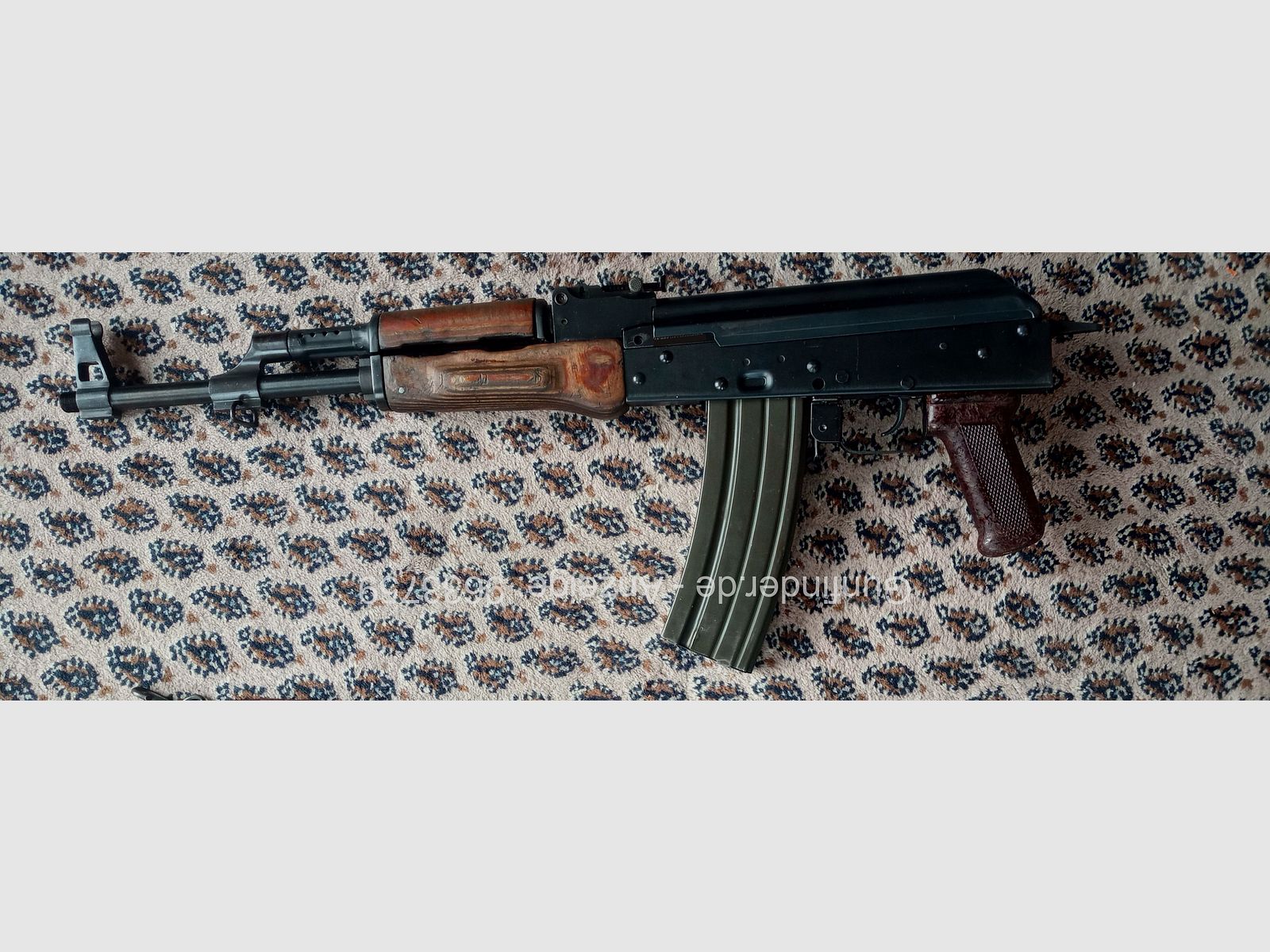 Galil 5.56 AK acciaio Deko Magazin grigio fosfato (inutilizzabile/disattivato) / si adatta in AKM AK47 Schacht quindi anche GSG Cybergun China-Yunker e Gillman Yunker