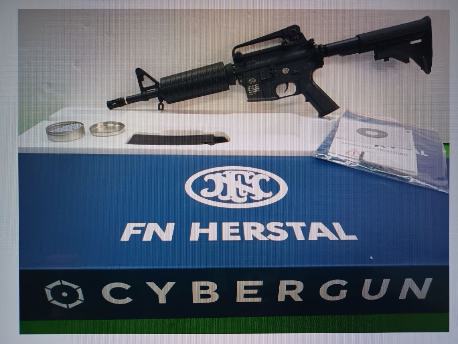 Luchtbuks LG M4 Carbine __ NIEUW / OVP __ Kal 4,5 (BB) __ NIEUWPRIJS: 499,-EUR in uitverkoop, afbeelding 1 van 3