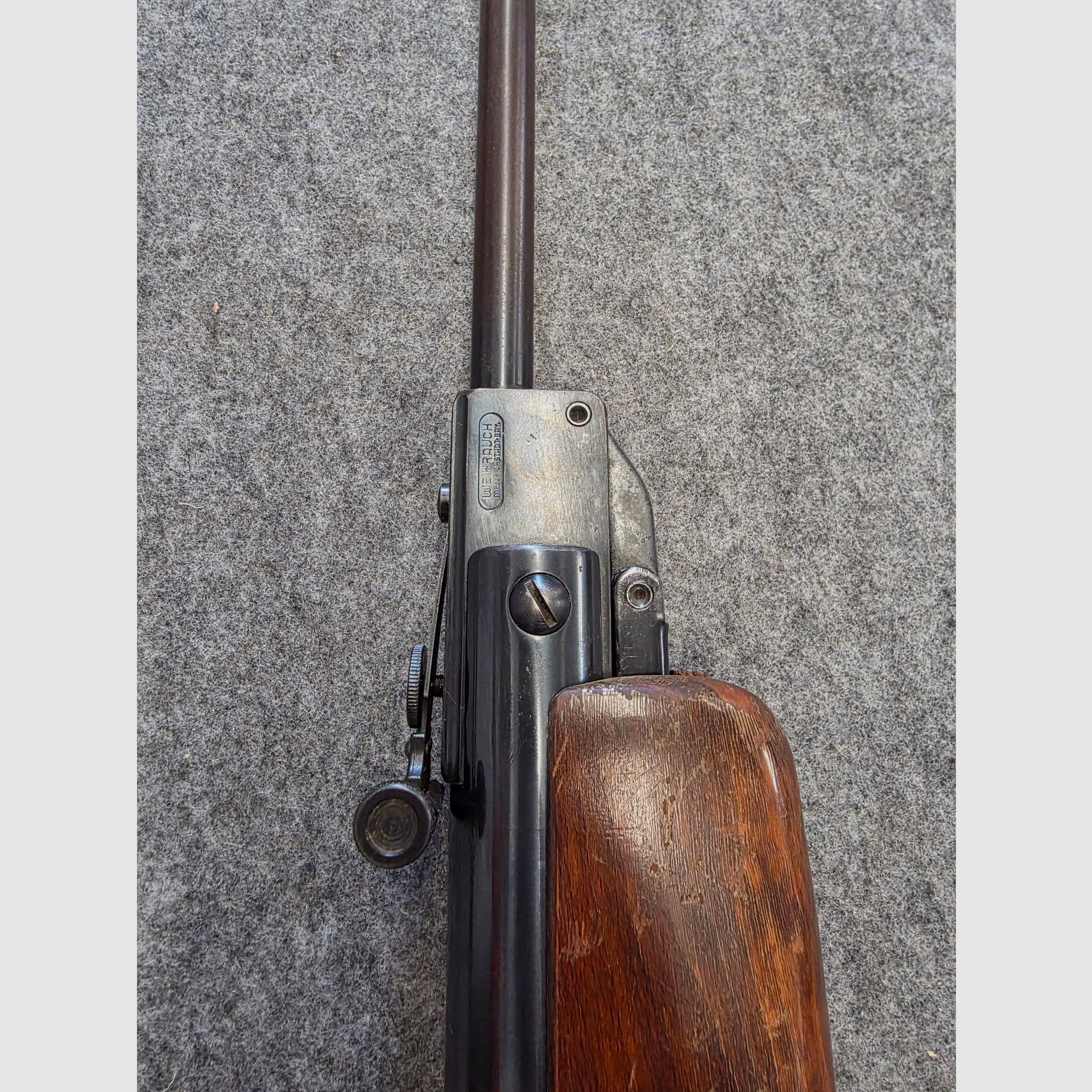 Weihrauch HW 35 from year 1982 with F-mark break barrel air rifle caliber 4.5 mm HW35