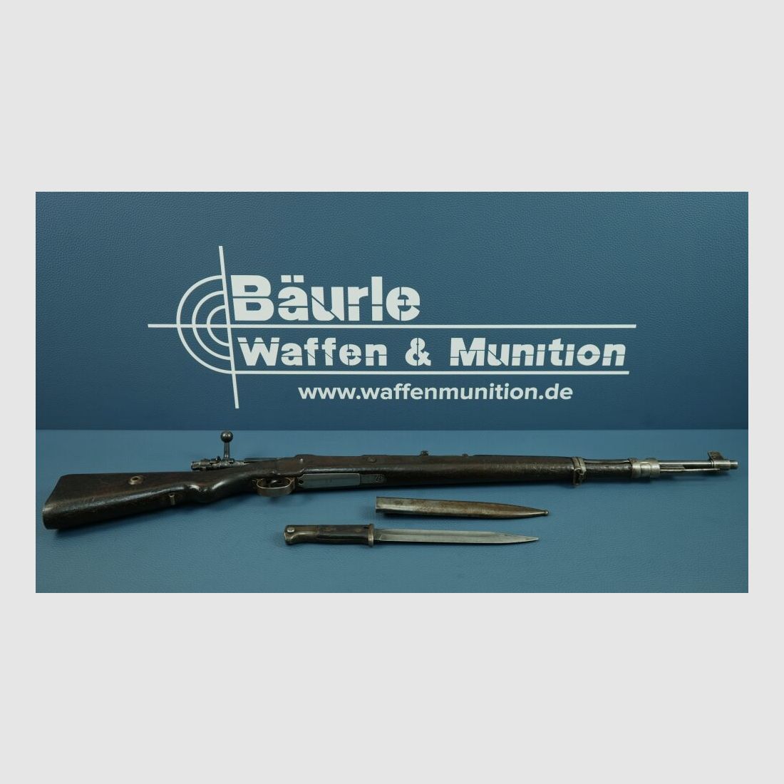 Mauser K98 Portugal contract 1937 + matching bayonet 8x57JS