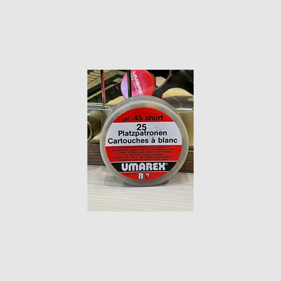 Umarex Platzpatronen .45 short - 25 Schuss