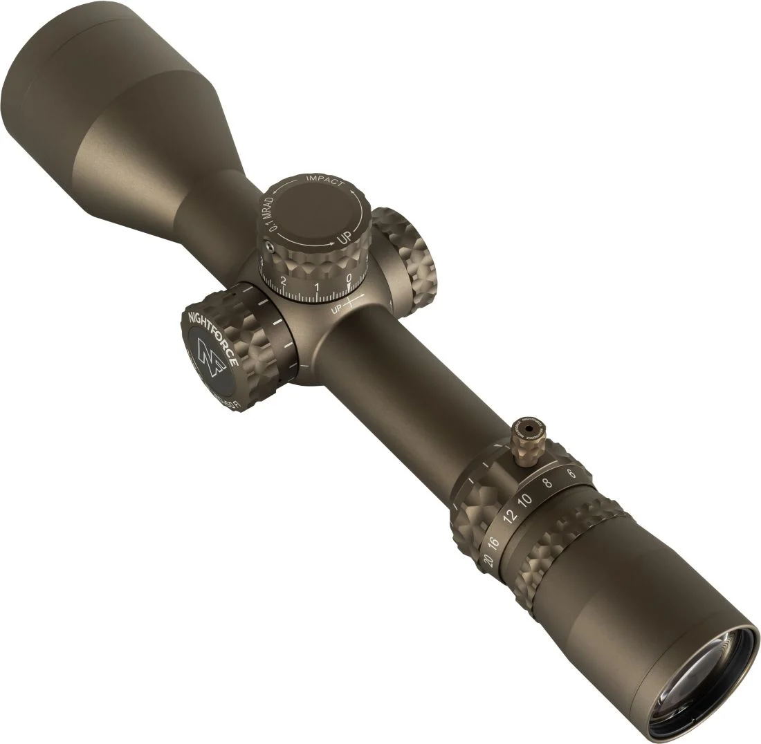 Cannocchiale da puntamento NX8 2,5-20×50 F1 MIL-XT 0.1Mil-rad DARK EARTH Nightforce, immagine 1 di 3