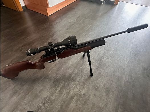 Walther Rotex RM8 4,5mm inclusief bipod en vizier