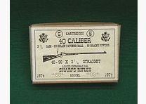 Replika	 pudełka na naboje .40Caliber 40-90x3-1/4 Proste