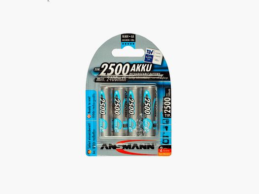 Ansmann 80226268 Minox Akku Pack 4x AA 2400 mAh