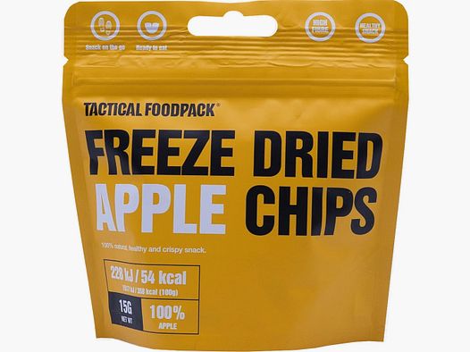 Tactical Foodpack Snack Freeze Dried Apple Chips