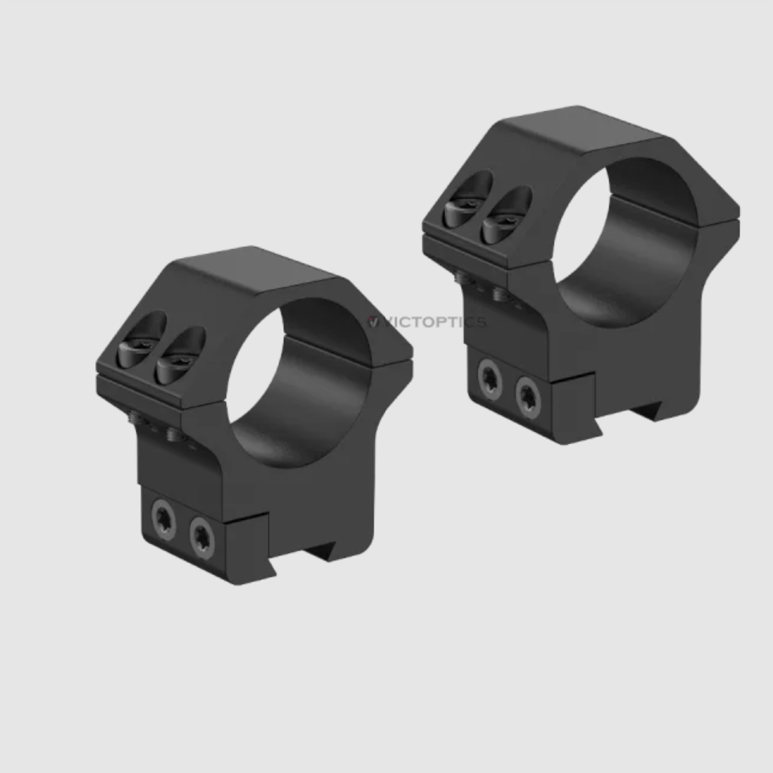 Ringpaar VICTOPTICS Cola Milano 25,4mm Halbschalen – 2,5cm