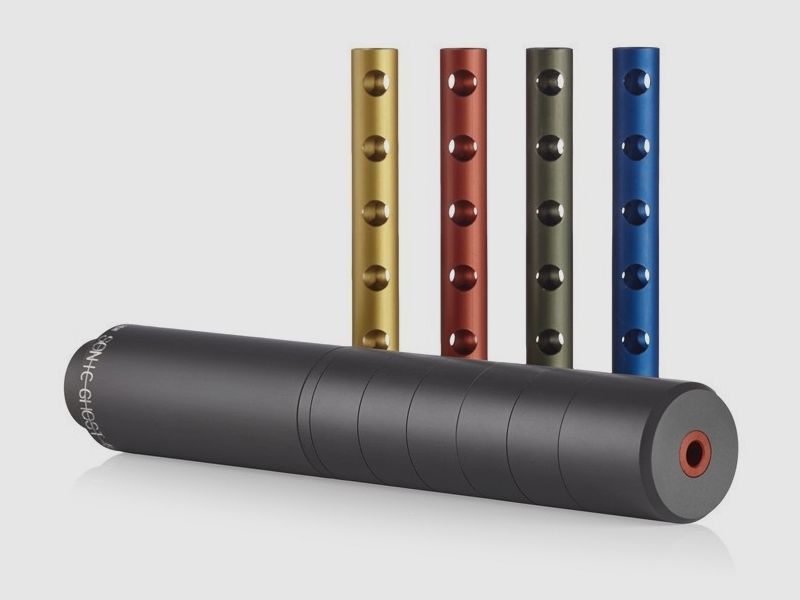 Schalldämpfer NIELSEN SONIC GHOST 40 M14X1 (Kal. 6mm bis 9.5mm), Bild 1 von 2