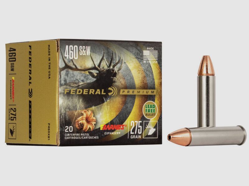 Federal Premium Barnes Expander .460 S&W 275GR HP 20 cartridges