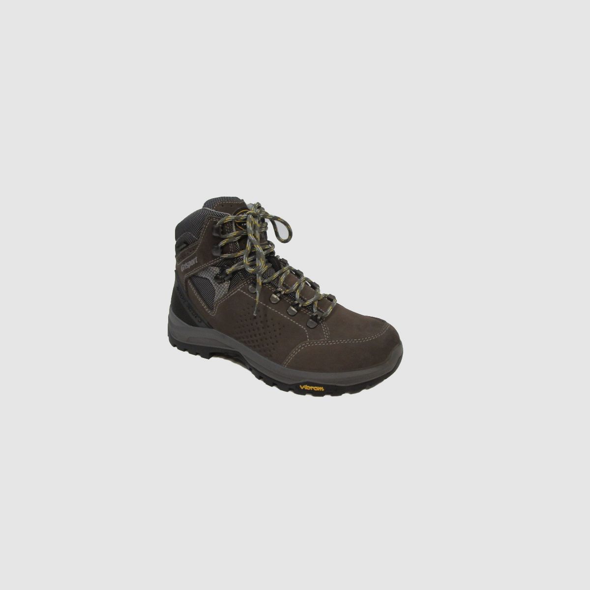 GRISPORT Foca Nabuk Braun Leder Mesh