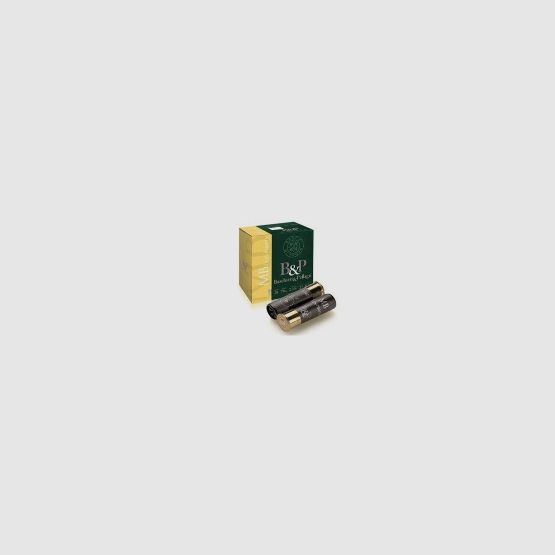 PACKUNG MIT 25 PATRONEN B&P MB DISPERGIEREND KALIBER 20 - 27G - PB 7.5