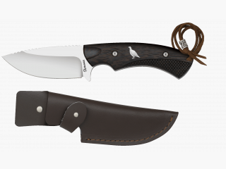 32643 – ALBAINOX Jagdmesser Rebhuhn. Futteral für den Fuß