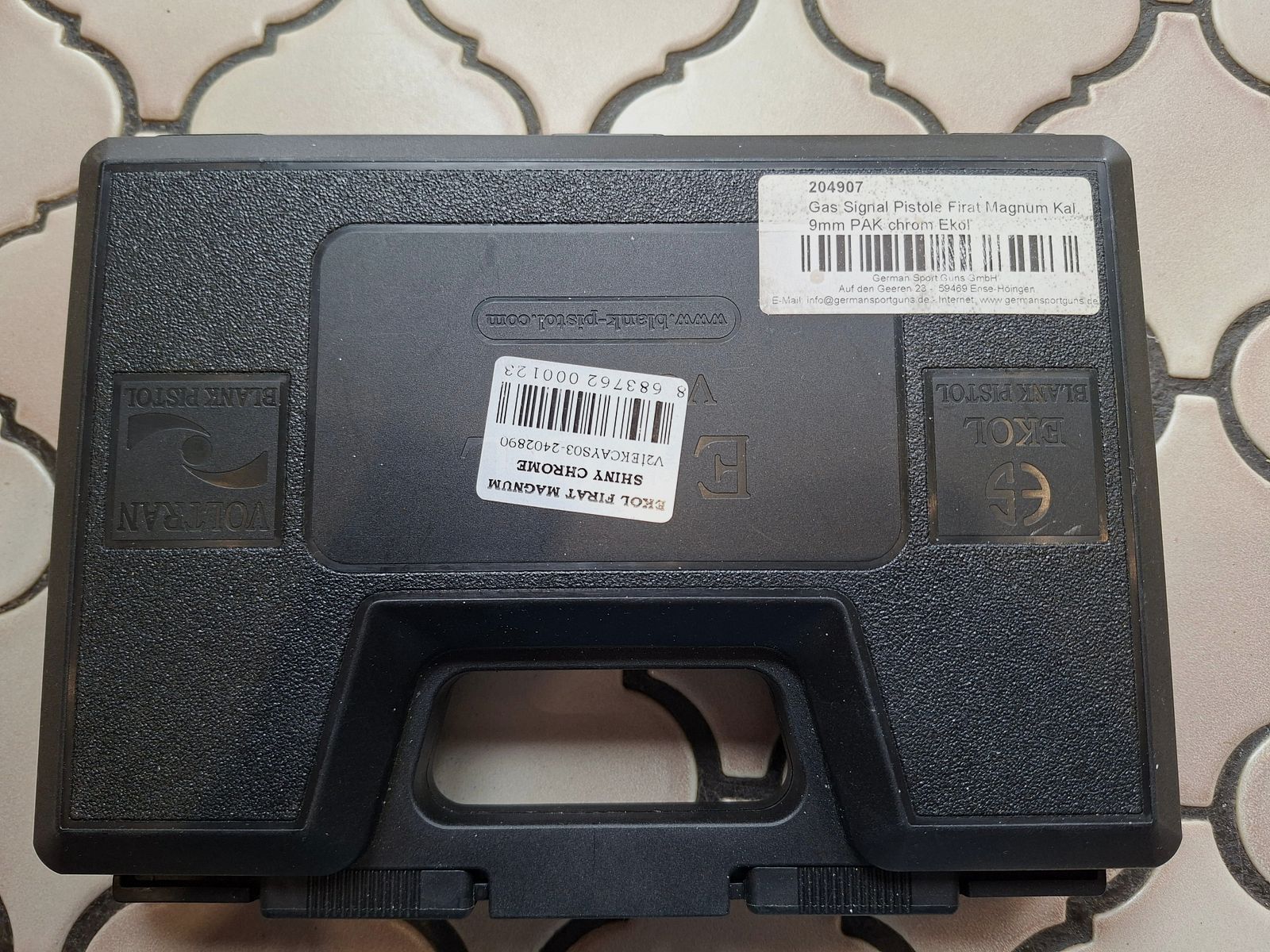 EKOL Firat Magnum Chrom 9mm P.A.K. - Gas Signal NEU !