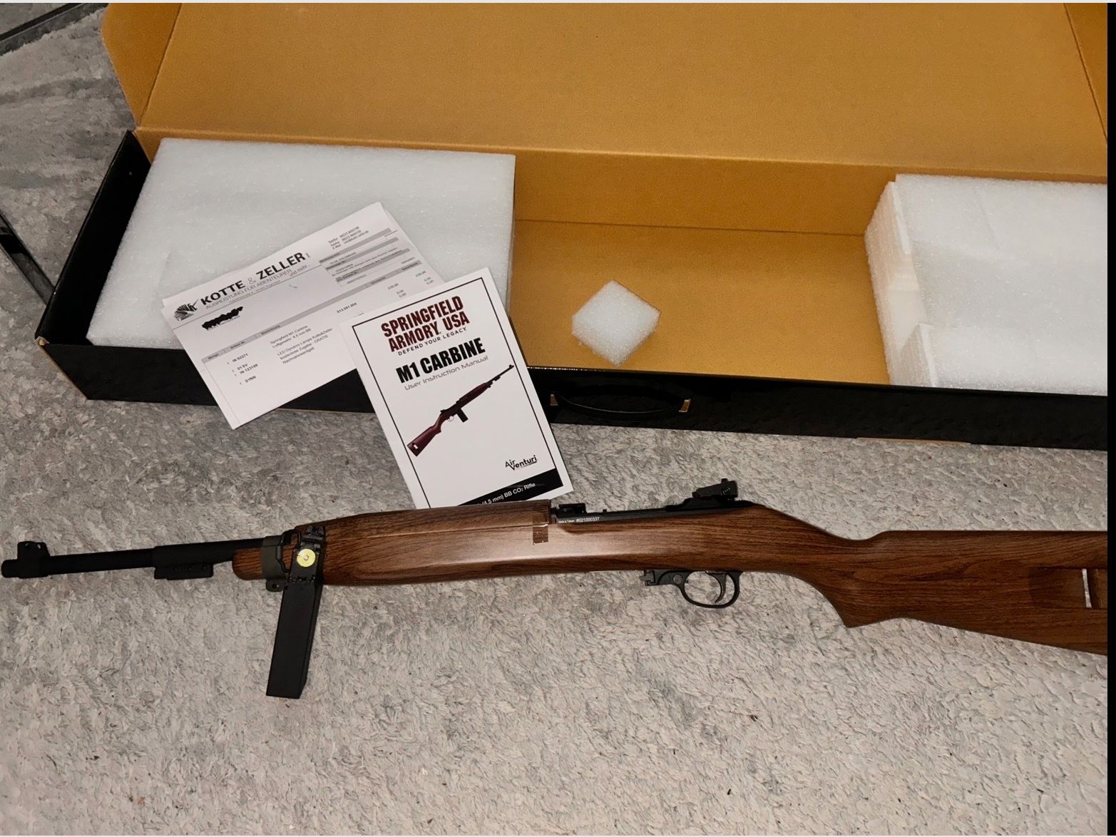 Springfield Armory M1 Carbine CO₂ BB rifle (.177)