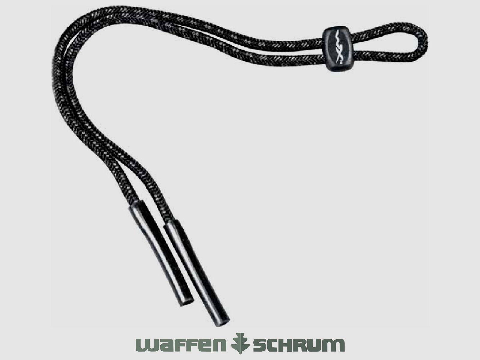 Wiley X glasses strap with rubber tips black