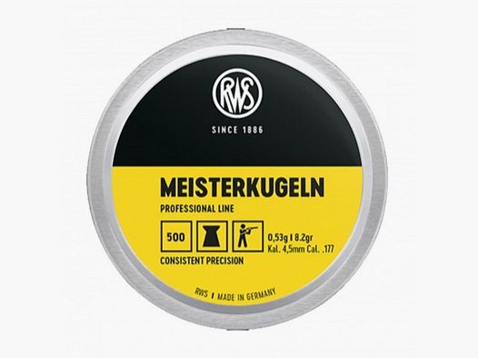BALIN RWS MEISTERKUGELN 4,5 MM 0,53 GR (500 STK)