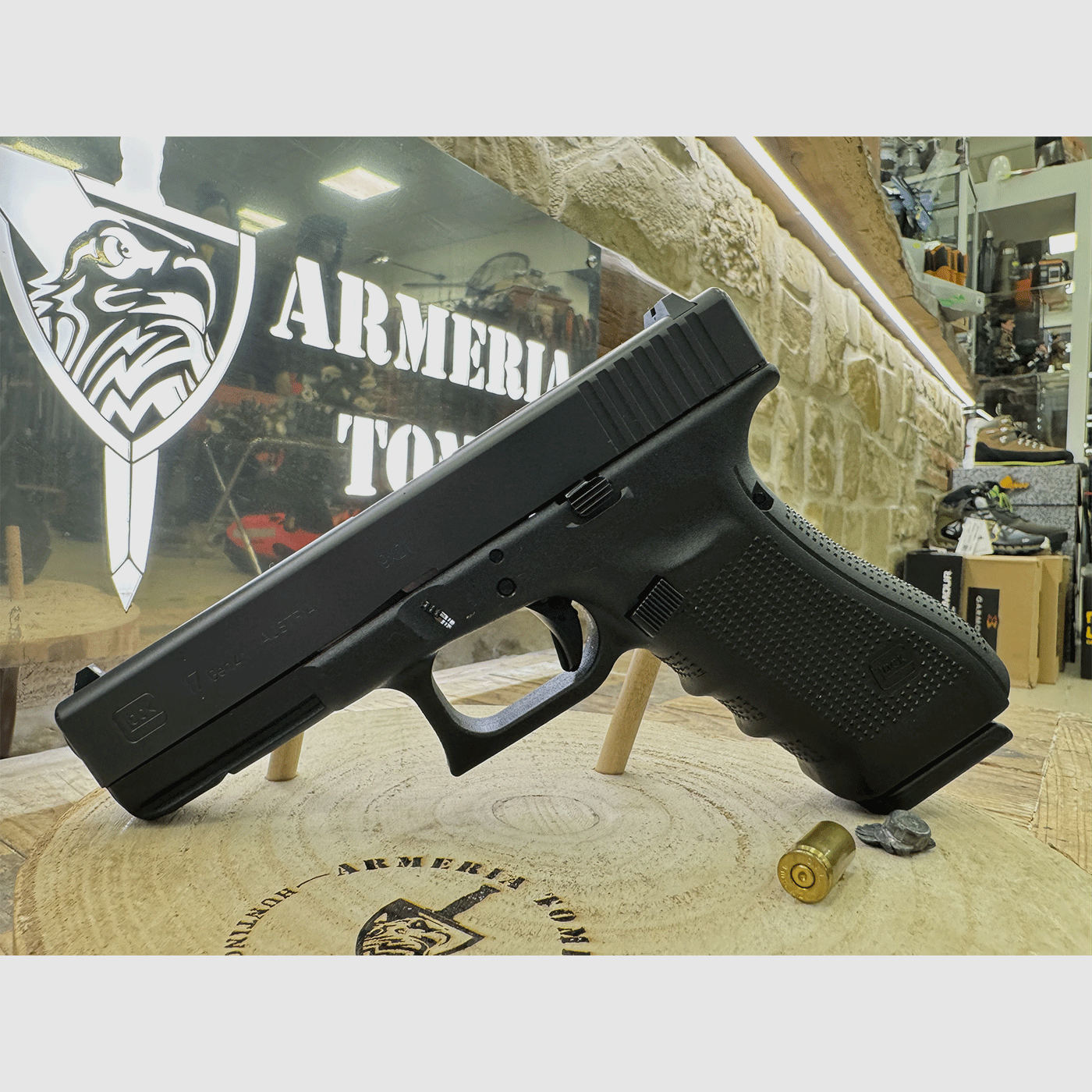 GEBRUIKT – PISTOOL – GLOCK MOD. 17 GEN 4 kal. 9×21, afbeelding 1 van 5