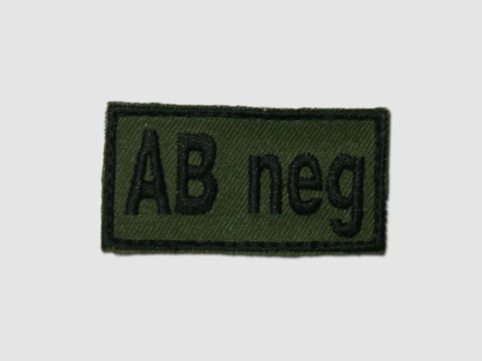 Abzeichen Bloodpatch AB neg Klett