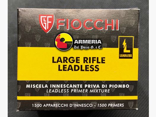FIOCCHI ZÜNDHÜTCHEN GROSSGEWEHR BLEIFREI