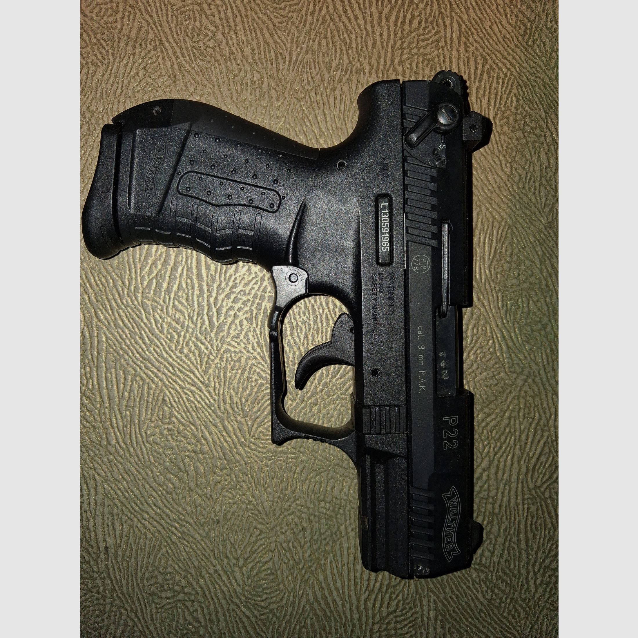 Pistola a salve Walther P 22