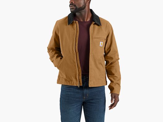 Giacca Detroit in Cotone Relaxed Fit Carhartt, Uomo, Carhartt® marrone, S