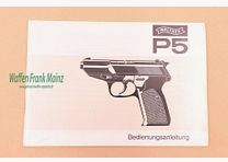 Walther - Ulm Operating Instructions P5
