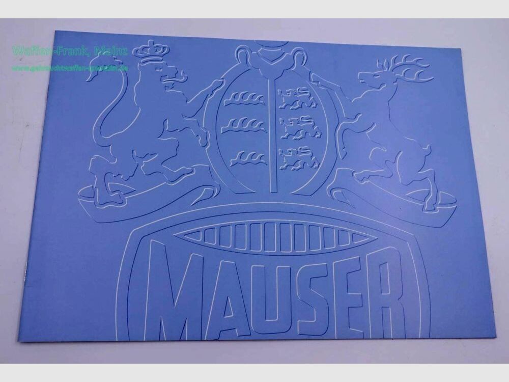 Mauser - Oberndorf Sonderprospekte Konvolut