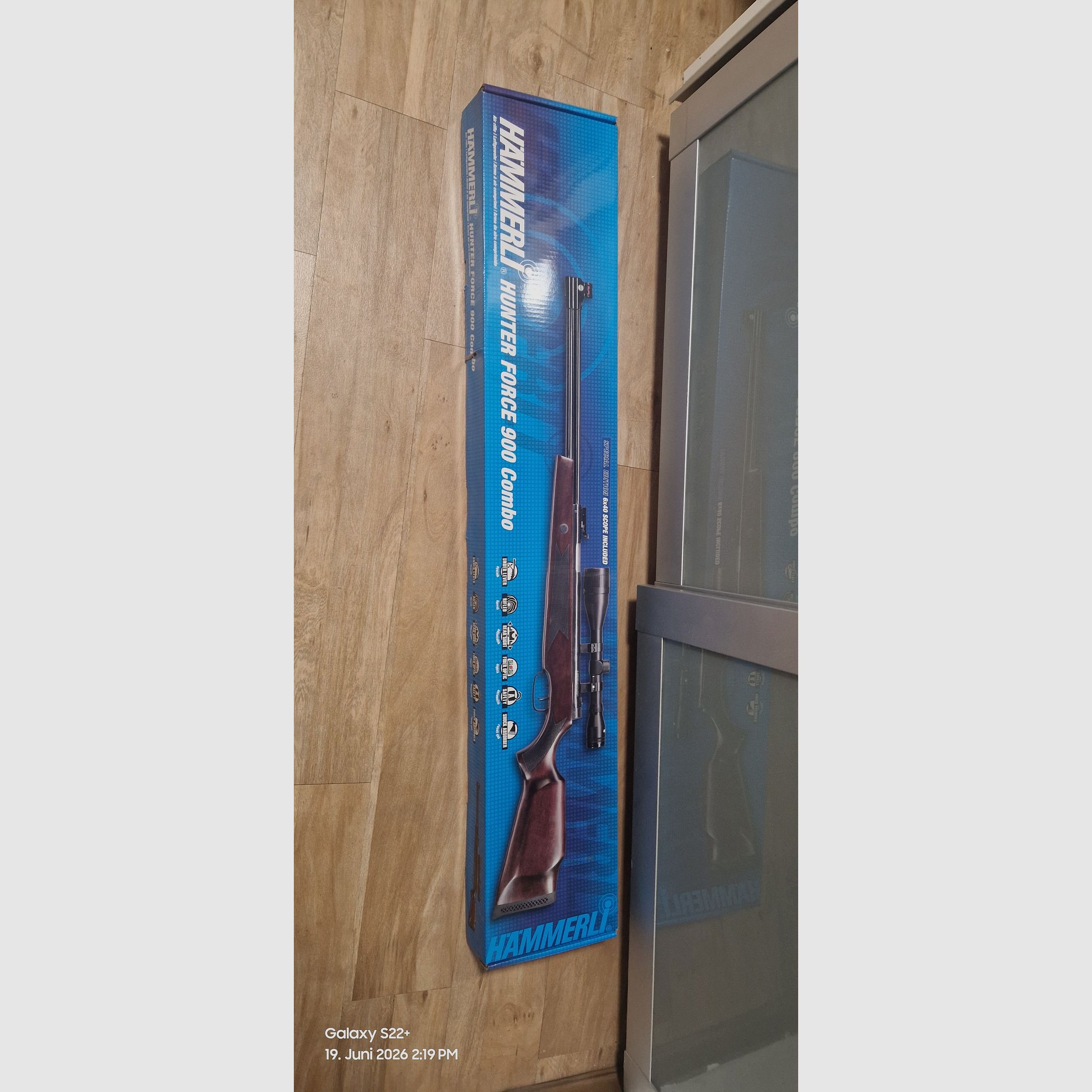 Hämmerli Hunter Force 900 Combo + pointed and flat head diabolo pellets
