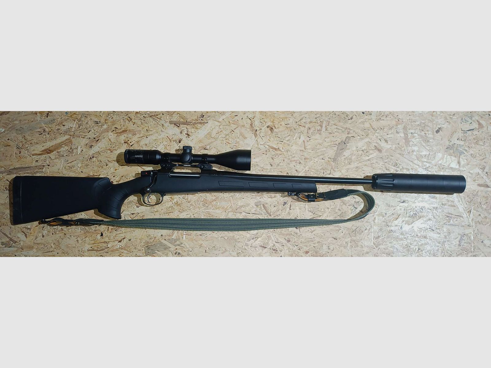 Repeater rifle Brünner Cz 557, cal. 308 Win. with accessories