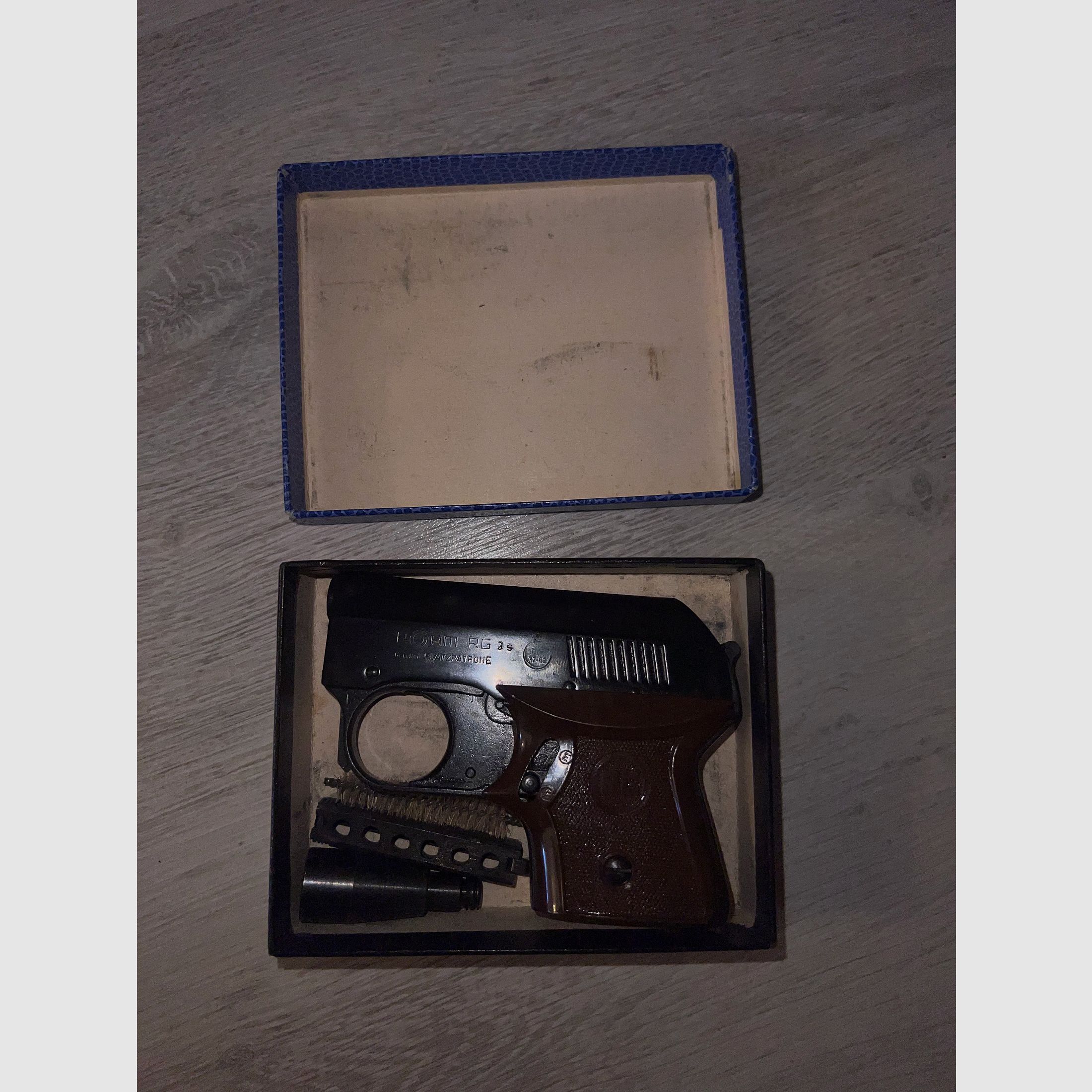 Röhm RG 3s Taschenpistole 6mm Flobert – Vintage Sammlerstück – PTB 33