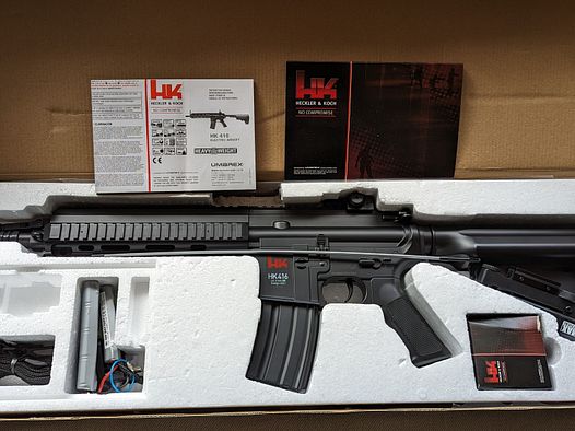 Umarex Heckler&Koch HK 416C Komplettset AEG inkl. Red Dot