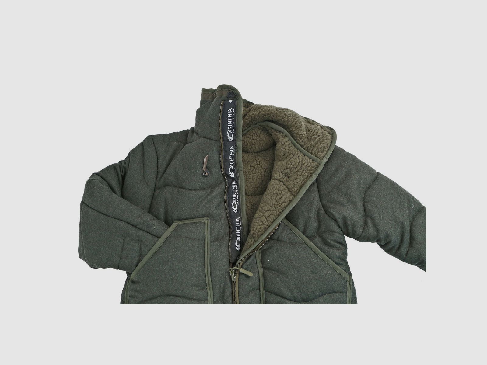 CARINTHIA Manteau d'entrée avec partie pour les pieds en fausse fourrure (Taille XL)