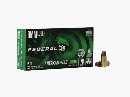Federal 9 mm Indoor Range Training FMJ