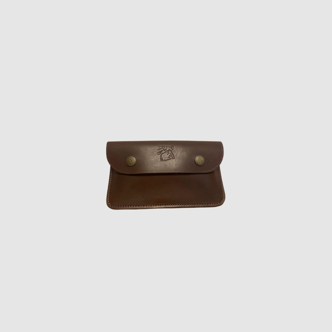 Pochette in pelle per 10 cartucce, immagine 1 di 3