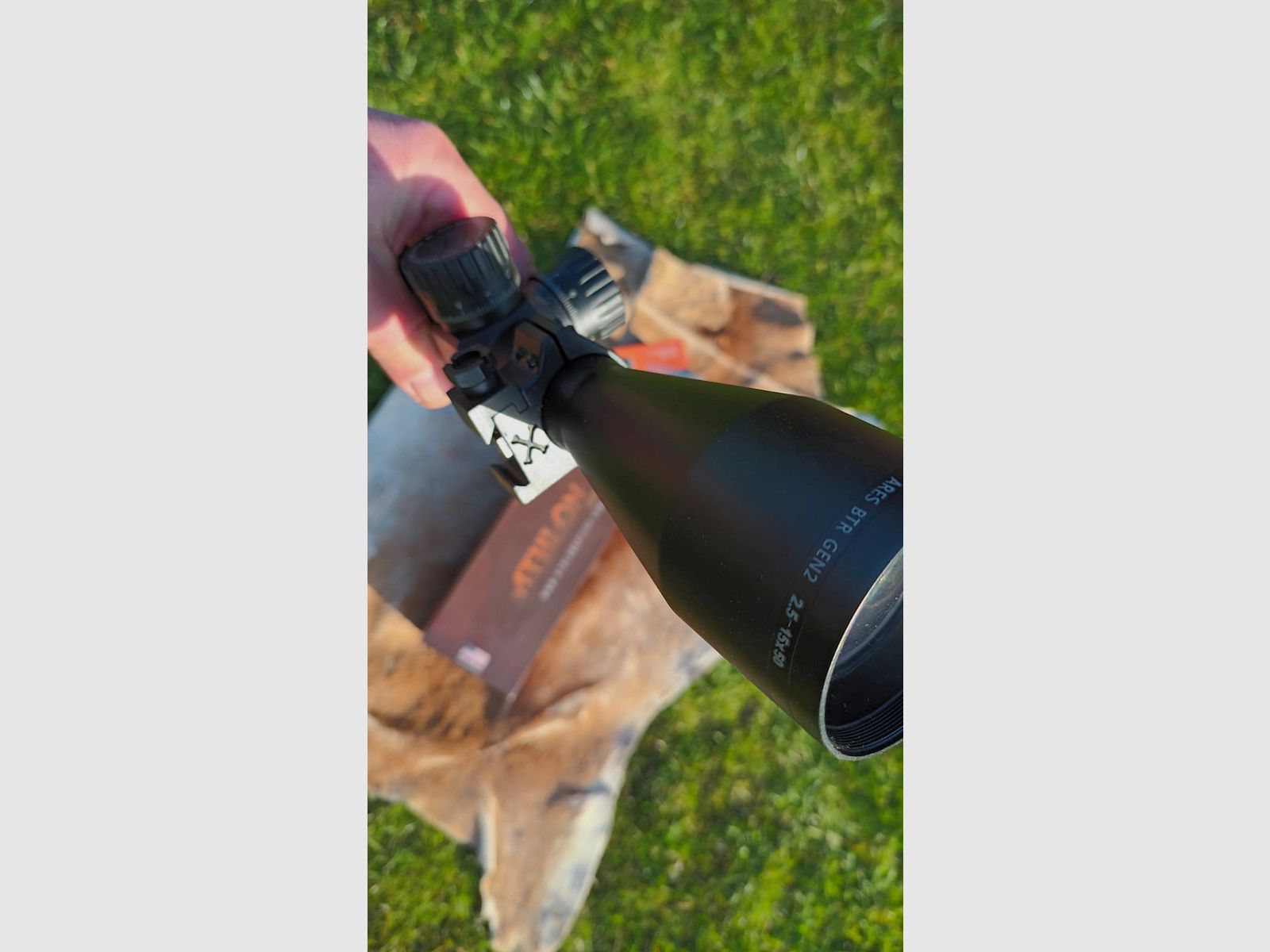 Zielfernrohr Athlon Ares BTR HD 2.5-15x50 MIL Gen3 Neuwertig