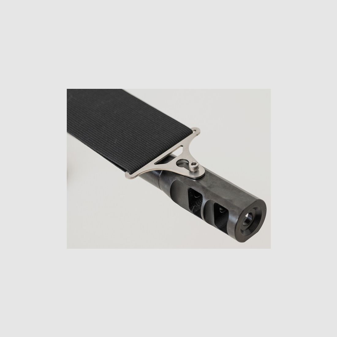 Universal Flimmerband 50mm Klettbefestigung in Schwarz