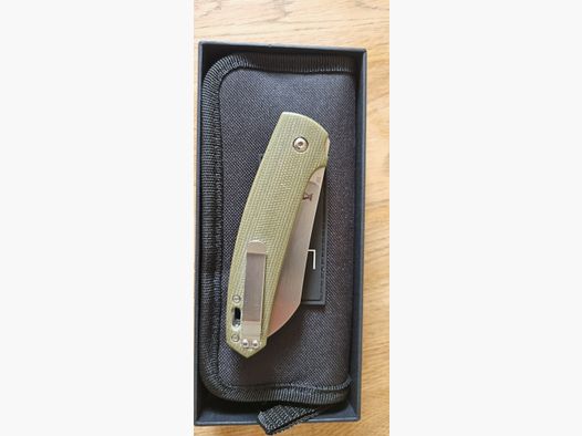 Böker Anso Haddock Knife Lounge Edition Micarta grün