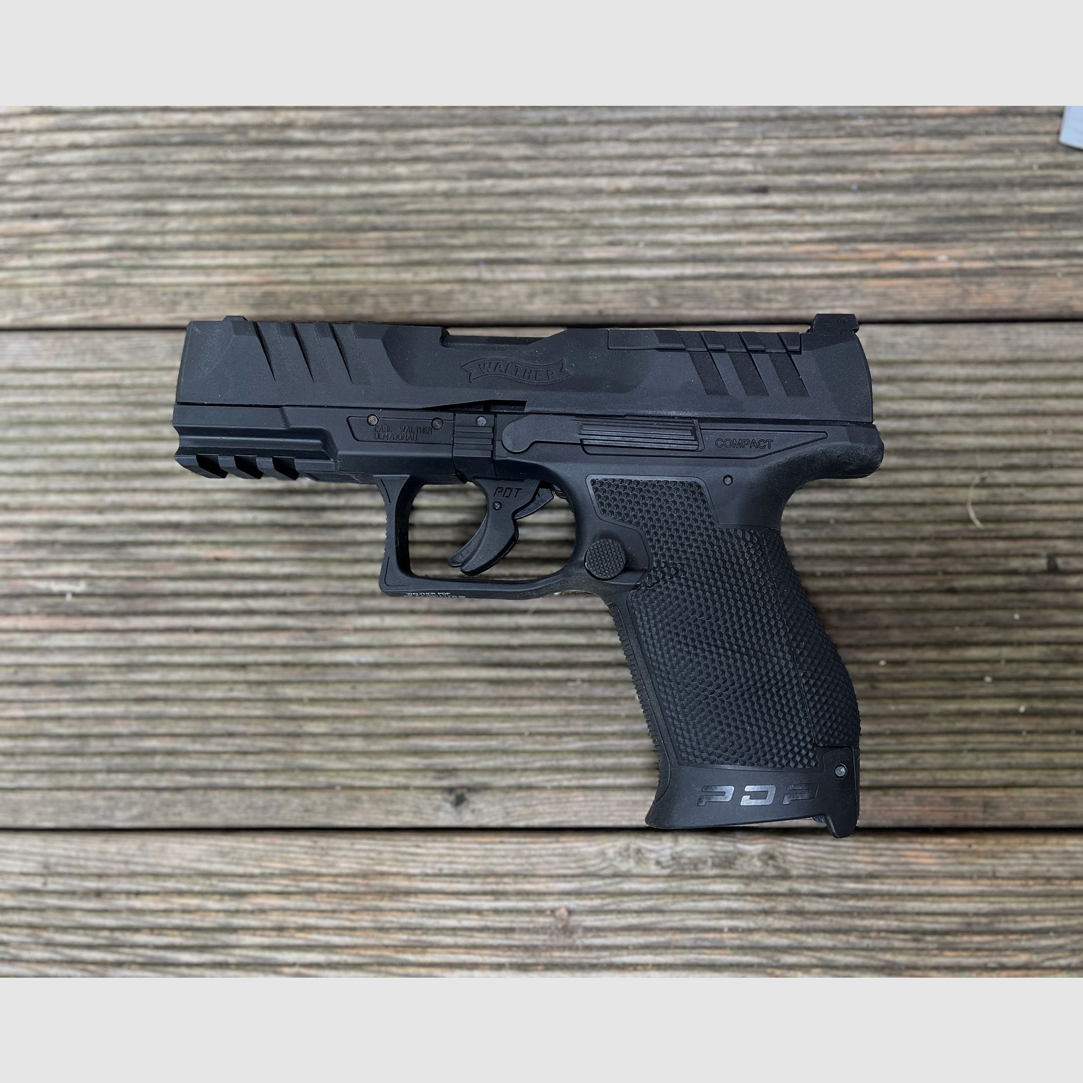 Pistolet à air comprimé CO2 Walther PDP 4“ Compact BB 4,5mm comme neuf garantie