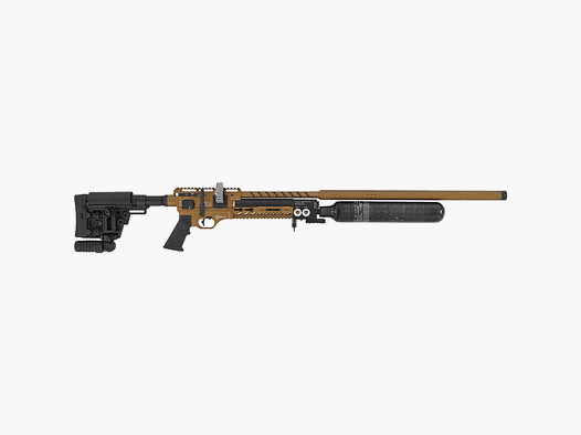 Carabina ad aria compressa PCP Hatsan Factor Sniper L Bronze con regolatore – canna QE