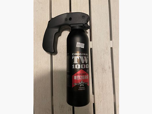 CS Abwehr Gas TW1000 Tierabwehrspray Pfeffer JET  Super-Gigant 400ml MHD 06/28