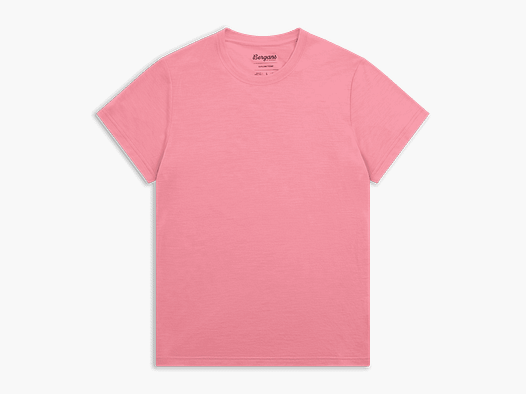 Bergans Merino Light Tee Women Cherry Blossom XL