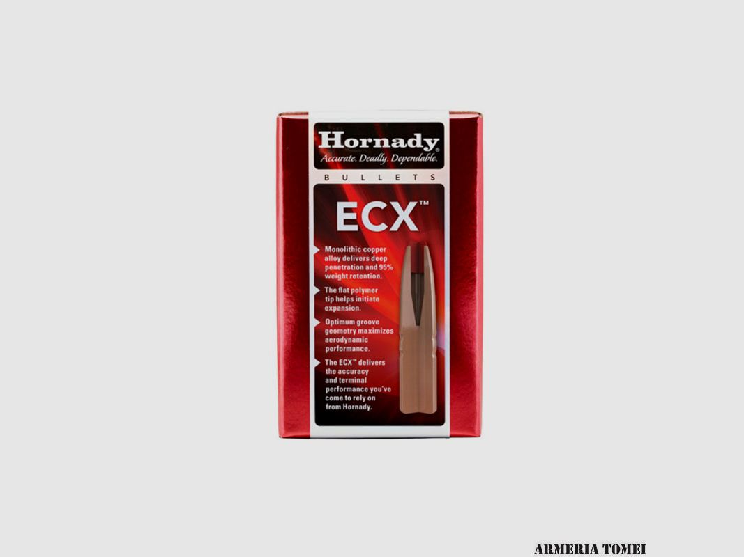 RELOADING BULLE – HORNADY – 30 Cal 308 125 gr ECX™ (50 pcs)