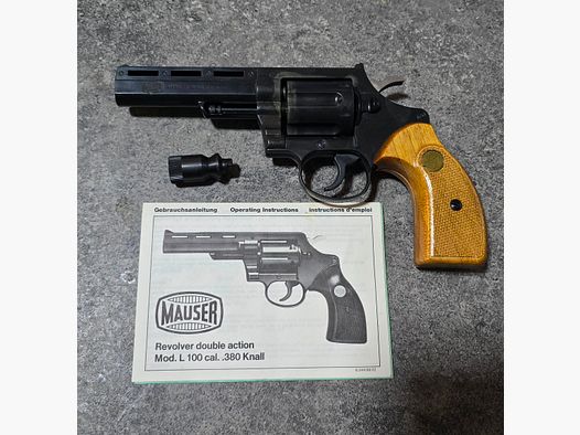 Rewolwer Mauser L-100 9mm RK Schreckschuss