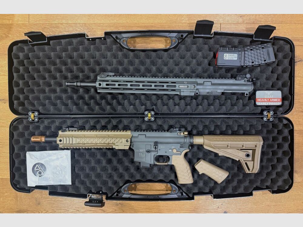 Oberland Arms OA-15 PR M9 SHORT 12" Heavy Barrel + OA-15 PR M5 16,75" Sistema intercambiable – G96 Edición especial