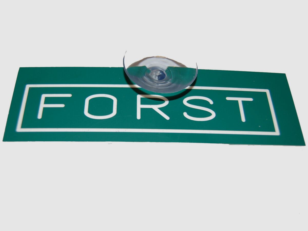 Car sign Forst